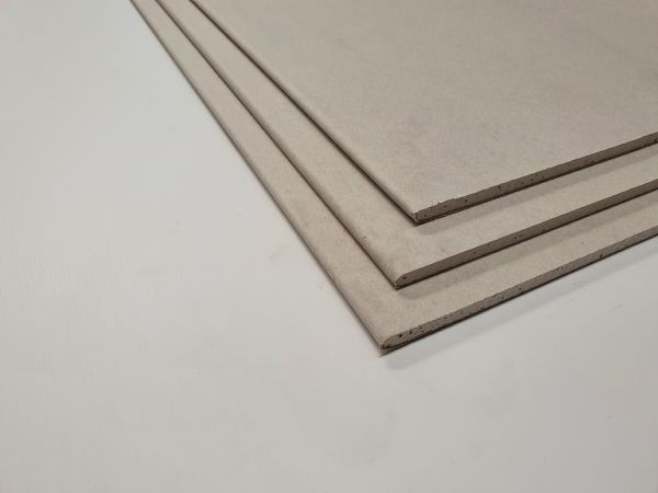 Gips plafondplaten - ronde kant 9.5 mm