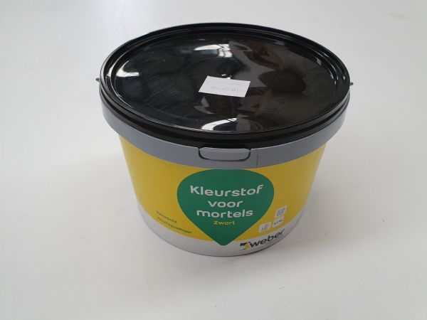 Weber pigment zwart 2.5 kg