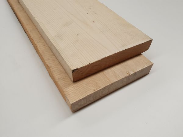 Vuren 22x200 mm ruw