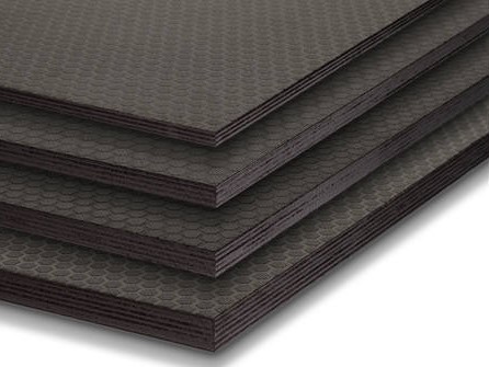 Berken betonplex bruin honingraat