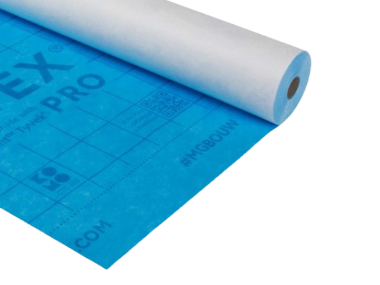 Polytex Pro waterkerend, dampopen 1.5x50 meter