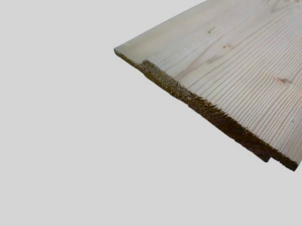 Vuren gewolmaniseerd halfhoutsrabat 18x130 mm