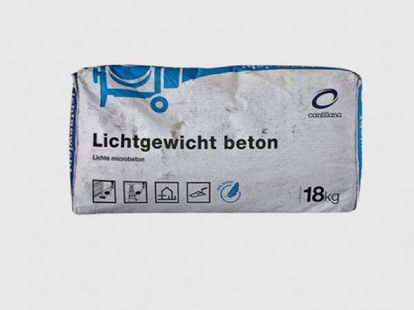 Lichtgewicht betonmortel