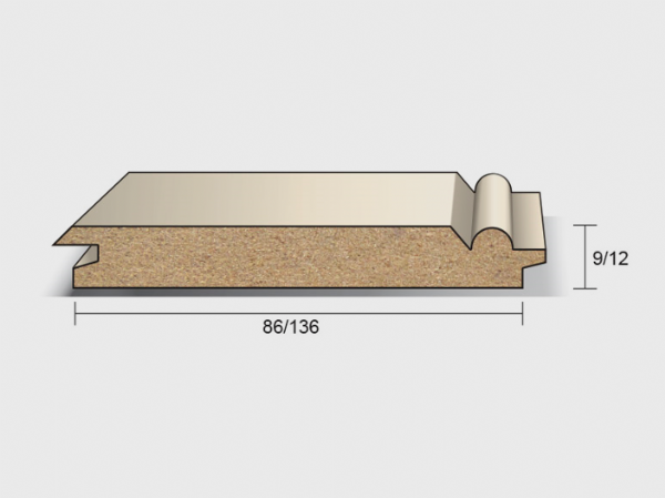MDF kraaldeel gegrond