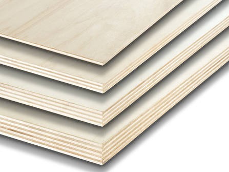 Populieren multiplex interieur blank