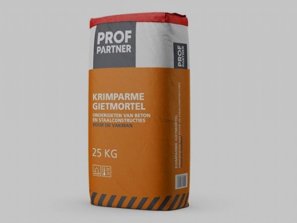 Profpartner gietmortel krimparm K50 25 kg