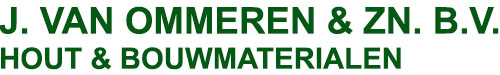 Bouwmaterialen J. van Ommeren & Zn.